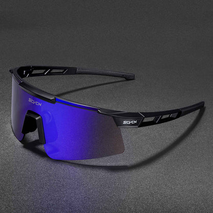 SCVCN Photochromic Cycling Glasses Bike Mountain Bicycle Golf UV400 Sunglasses Sport Protection Glasses for Men Women Baseball