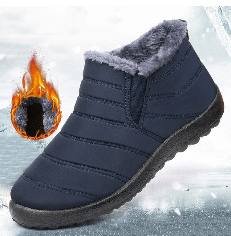 Botas Masculinas de Neve para Área Externa, Sapatos Masculinos com Pelo, Botas de Inverno Masculinas, Botas de Caminhada, Botas de Tornozelo, Sapatos Masculinos Impermeáveis, Botas de Trabalho, Calçados