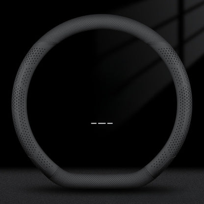 O/D Type Nappa Leather Car Steering Wheel Cover Universal Steering Wheel Cover Steering Wheel Accessories Anti Slip Handle Cover