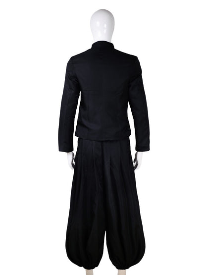 Anime Jujutsu Kaisen Geto Suguru Cosplay Costume Shirt Pants kimono Wig High School Uniform Full Set Adult Mens Party Clothes