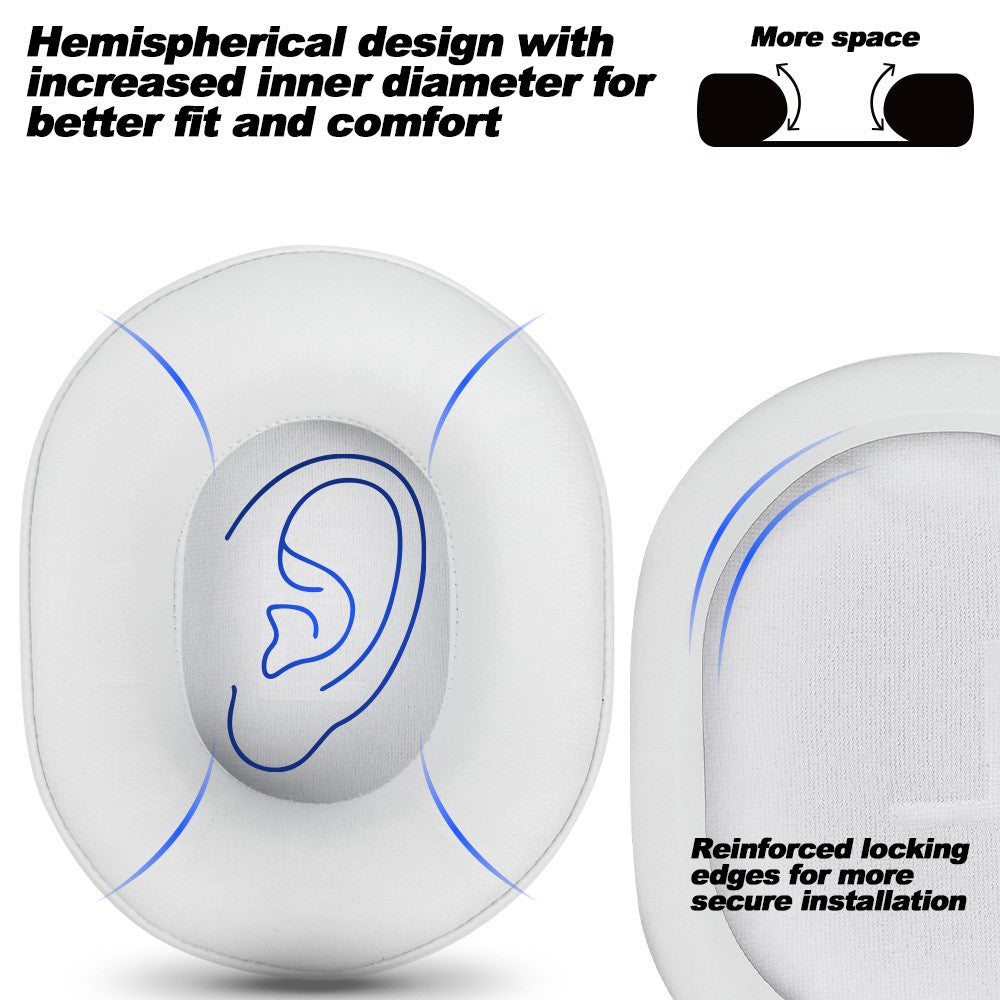 Replacement Foam Ear Pads for MCHOSE V9 S9 PRO,V9 PRO S9 PRO mchose x9 Headphones  memory foam Earpads Protein Leather