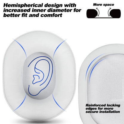 Replacement Foam Ear Pads for MCHOSE V9 S9 PRO,V9 PRO S9 PRO mchose x9 Headphones  memory foam Earpads Protein Leather