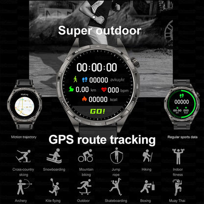 Smartwatch 2026 Novo Watch 6 Pro Masculino Tela HD AMOLED GPS Trajetória de Movimento Frequência Cardíaca Chamada Bluetooth SmartWatch IP68 à prova d'água