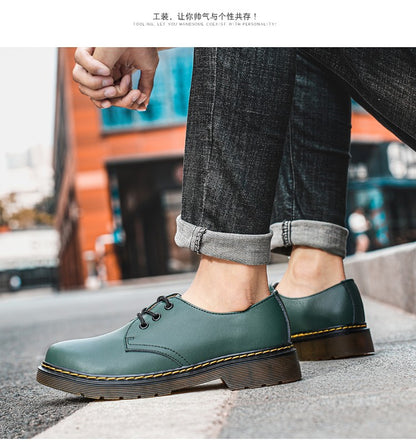Men's genuine leather formal shoes work shoes classic business casual leather shoes fashionable women's shoes plus size shoes