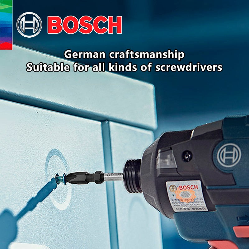 Bosch Original Forte Magnético Ponta Cruzada de Alta Dureza Parafusadeira Elétrica Bits Resistente a Impactos 65 110 150mm