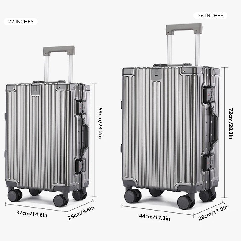 Universal Wheel Suitcase Trolley Case for Women 20Inch Travel Boarding Case 26 Large Capacity Durable Password Male Student Case