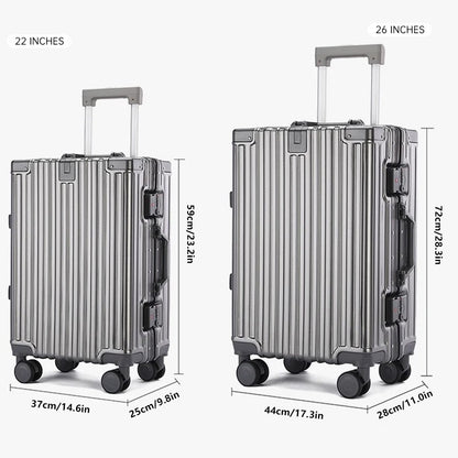 Universal Wheel Suitcase Trolley Case for Women 20Inch Travel Boarding Case 26 Large Capacity Durable Password Male Student Case