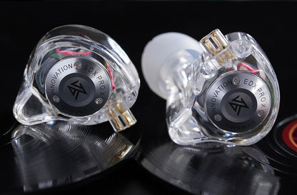 KZ EDX PRO X IEM Earphones Dynamic Drive HiFi Deep Bass Sound Earbud Sport Music Noise Cancelling Headset with Detachable Cable