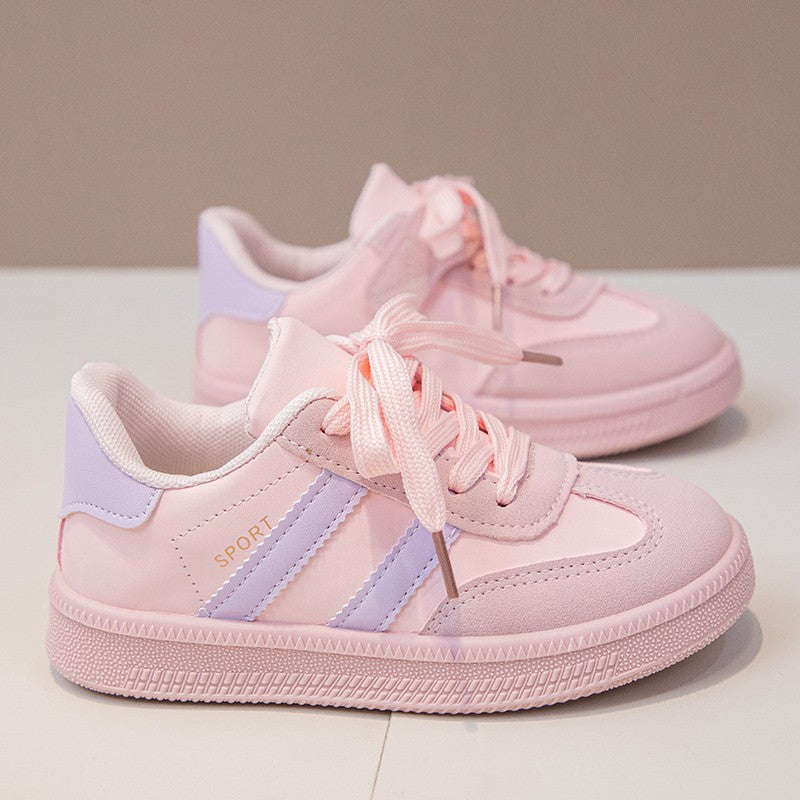 Children Tennis Shoes 2025 New Simple Kids Sneakers for Girls Patchwork Non-slip Boys Causal School Running Sneakers Non-slip