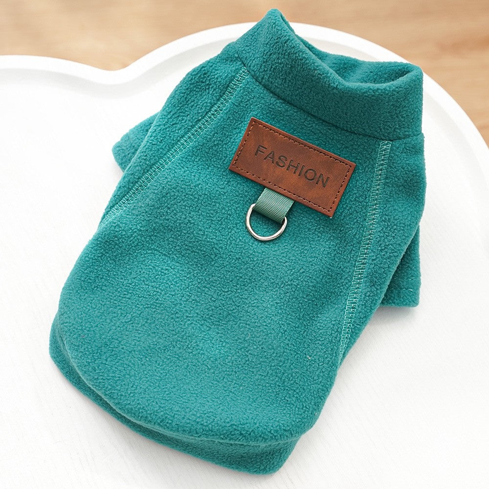 Roupas de Inverno Quentes para Cães Pequenos, Moletons de Cachorro da Moda, Blusão de Cor Sólida para Filhotes, Pulôver Macio para Gatos, Moletons para Chihuahuas e Pets