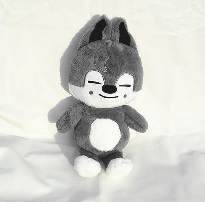 Urso de Pelúcia Skzoo de 60cm, Tamanho Grande, Kpop Stray Kids, Boneca de Pelúcia, Brinquedos de Pelúcia de Desenho Animado Kawaii, Travesseiro de Pelúcia, Presente de Natal Infantil