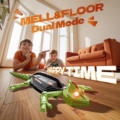 Robô de Brinquedo Lagarto Biomimético Realista RC Escalador de Parede Controle Remoto Gecko Que Escala Vidro e Paredes Lisas Decoração de Interiores de Carros
