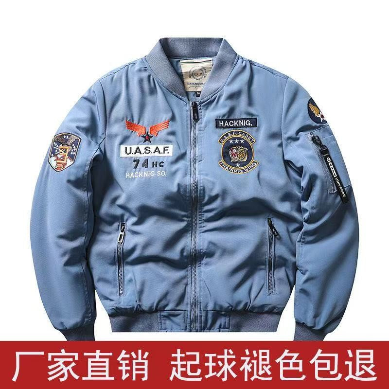 Men Bomber Jackets 2027 XK  Coats Slim Fit Jackets Casual Coats Good Quality Male Cotton Stand Collar Outerwear Coats 4XL