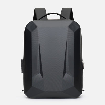 Men's Expandable Computer Backpack Large Capacity Business Travel Trip Luggage Bag E-Sports Game Hard Shell Backpack