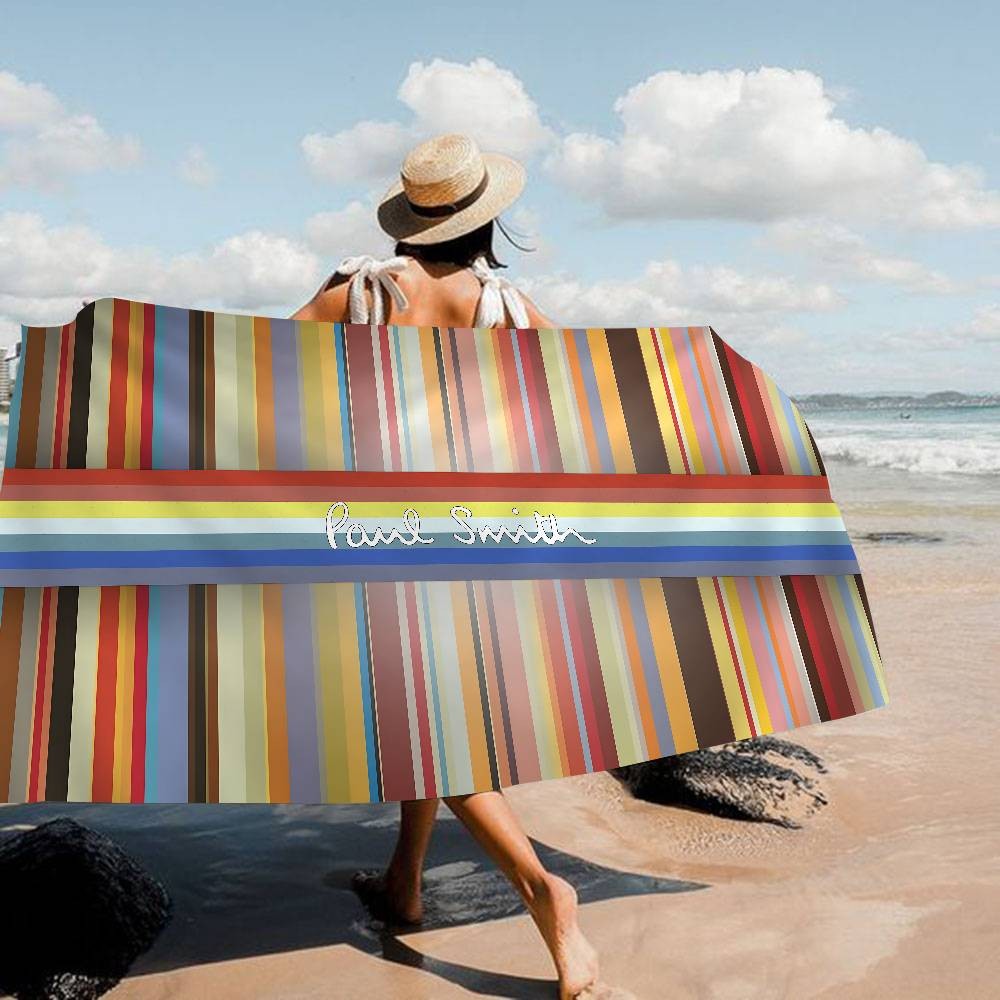 S_Smiths Fashion P_Paul Microfiber Beach Towel Absorbent Quick Dry Soft Yoga Swimming Resort Mountain Climbing Towel