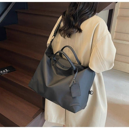 Women's Yoga Fitness Bag Short Trip Travel Bag Waterproof Soft Large Capacity