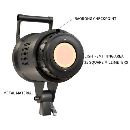 Lâmpada LED de vídeo de 135W para fotografia 8300 CY, luz diurna balanceada, para retrato, flash de estúdio, acessórios para YouTube, presente para live