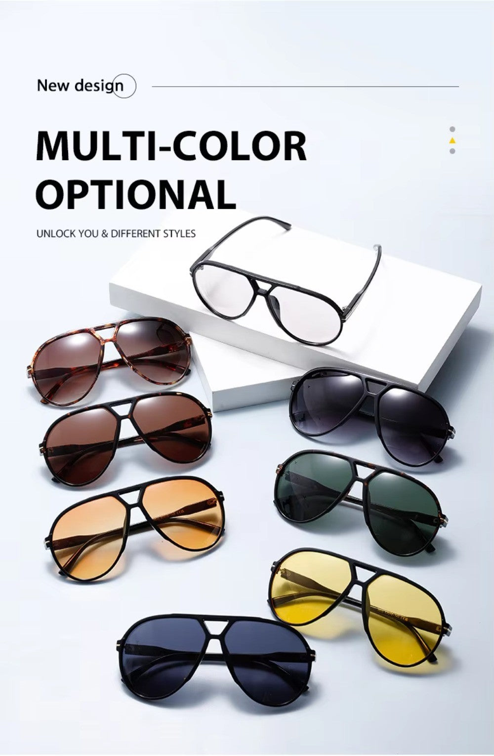 3515 Designer Inspired Sunglasses Men Women Vintage Oversized Pilot Sun Glasses Retro Gafas Lentes De Sol Hombre Mujer 411210