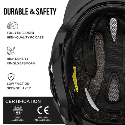 Eastinear Road Bicycle Helmet Rear Led Lights With Turn Signals With Magnetic Googles & Sun Road Bicycle Helmets For Men Women