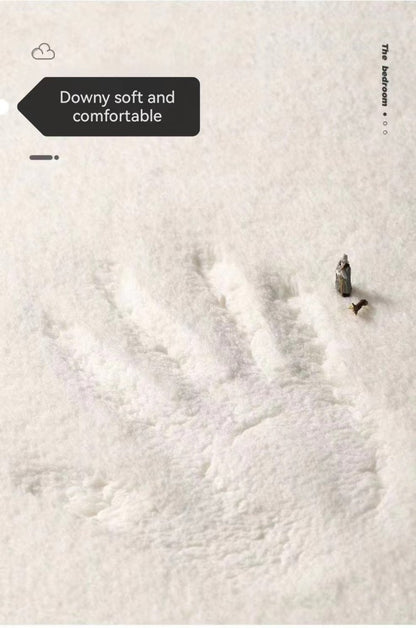 VIKAMA Cold White Car Carpet Digital Printing Technology Simple Home Decor Children's Play Cushion Bedroom Soft Plush Carpet