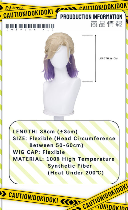 ?Ready for Ship?Idia Malleus Leona Vil Crowley Wig Game Cosplay DokiDoki Men 120cm Long Hair Fiber Idia Halloween  Free Wig Cap