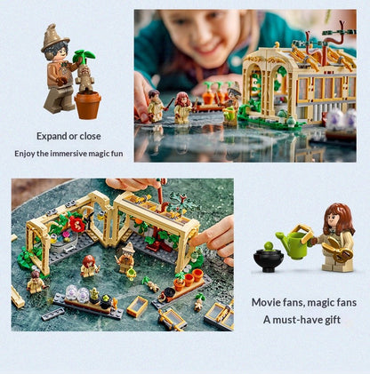 Blocos de montar Lego Castelo de Hogwarts 76445 Fênix de Dumbledore 76448 brinquedos infantis de montar presentes de Natal