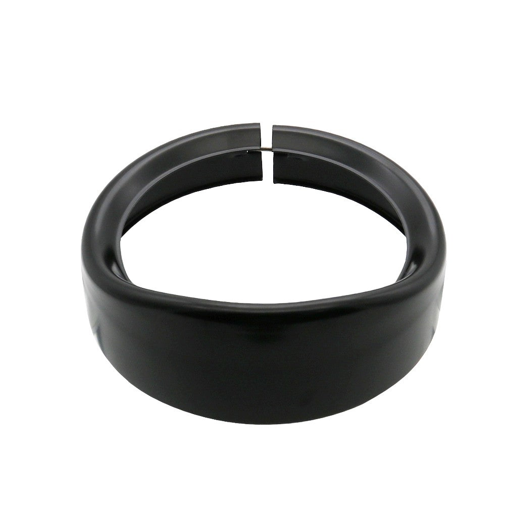 Anel de Acabamento do Farol de Viseira de 5,75 Polegadas Anel Decorativo de Borda do Farol de Motocicleta de 5 3/4" Para Harley Sportster 883 1200 Dyna Softail