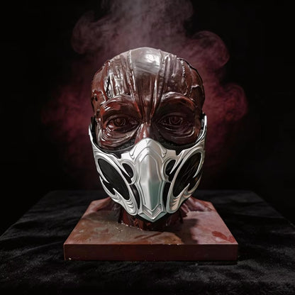 Game Mortal Kombat Bi Han Cosplay Mask NOOB SAIBOT ABS Adult Half Fack Mask Halloween Costume Props