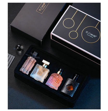 Original Women Perfume 105ml Gift Box Four Piece Set Fresh Lasting Fragrance Eau De Parfum Plant Floral Scent Fresh ???? ???????