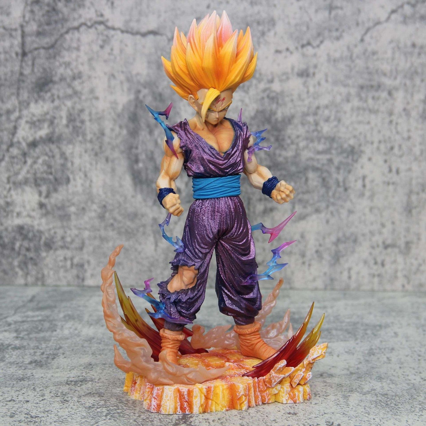 Dragon Ball Super Saiyajin 2 Besta do Futuro Son Gohan Figura Estatueta de Anime Modelo de Estátua Presente para Menino