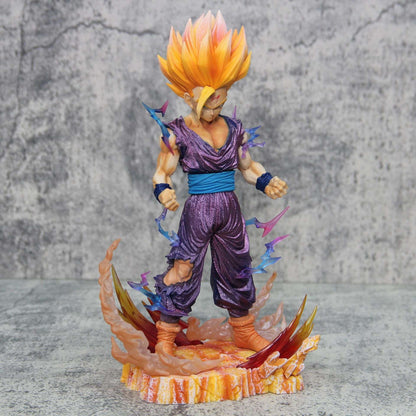 Dragon Ball Super Saiyajin 2 Besta do Futuro Son Gohan Figura Estatueta de Anime Modelo de Estátua Presente para Menino