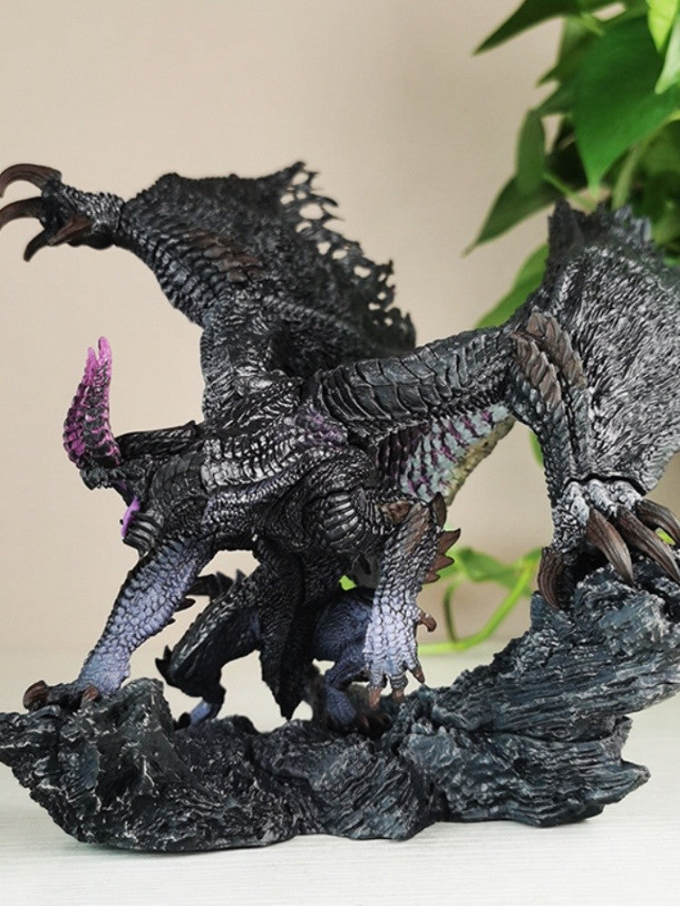 2024 Monster Hunter Anime Figura Gore Magala Figuras Gulong Juvenil Estatueta Modelo Estátua Boneca Coleção Decoração Brinquedos de Presente