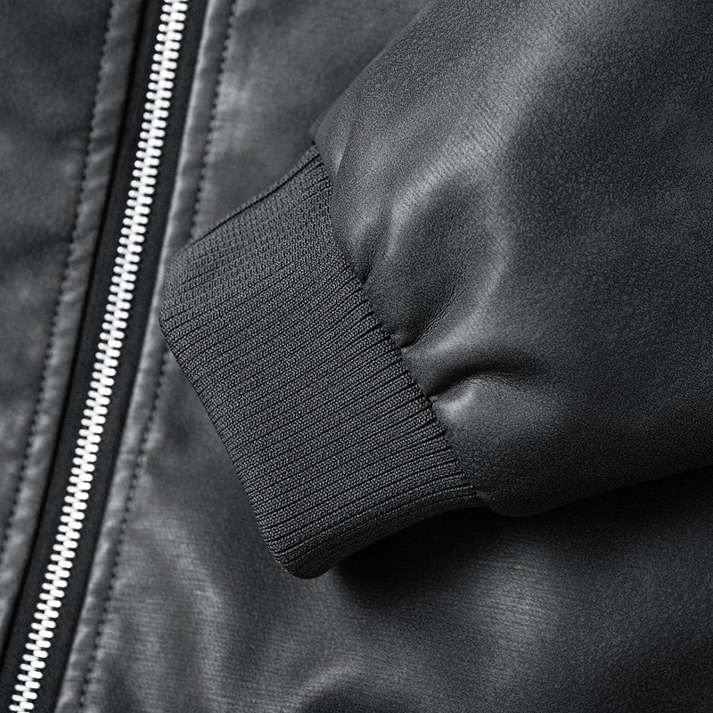 Leather Jacket Men Suede Coats Black Oversized 6XL 7XL 8XL Plus Size Street Motorcycle Autumn Hip Hop Brand Waterproof Autumn