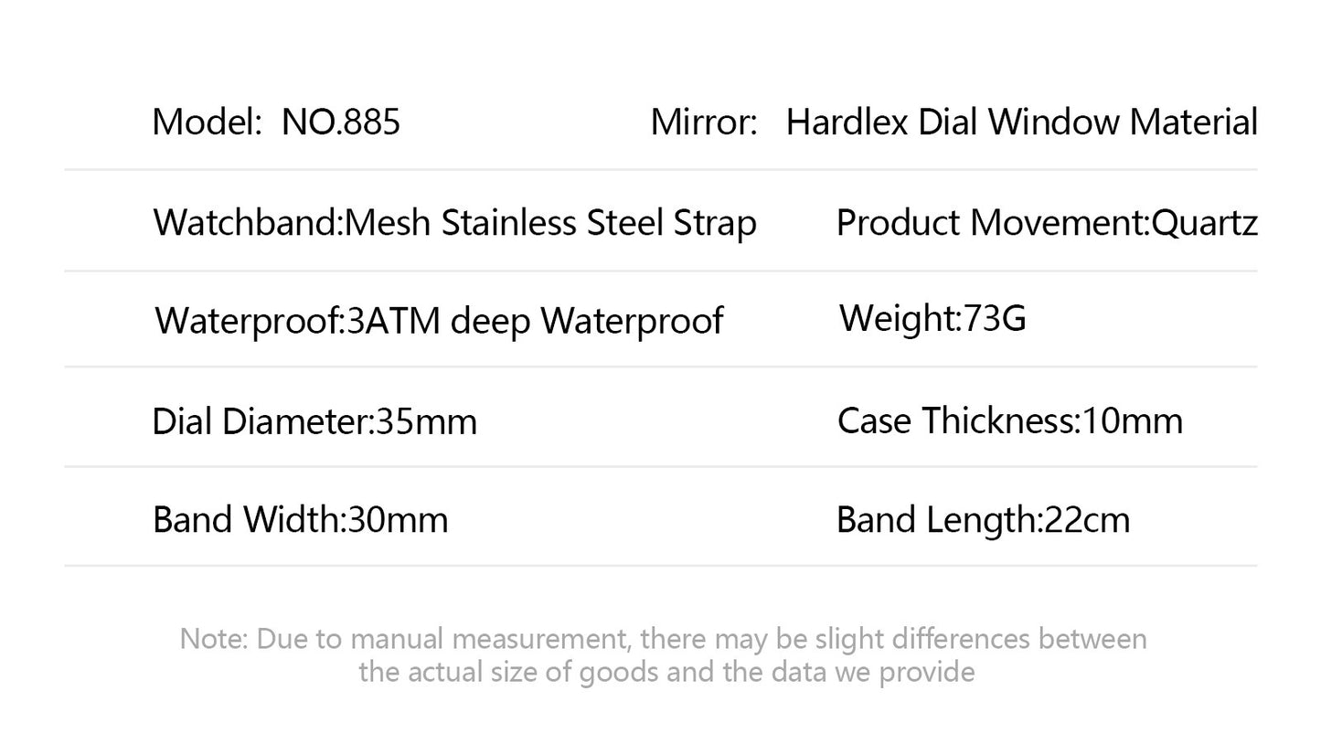 POEDAGAR Top Luxury Men Watch Stainless Steel Mesh Date Waterproof Luminous Man Wristwatch Casual Rectangle Quartz Men's Watches