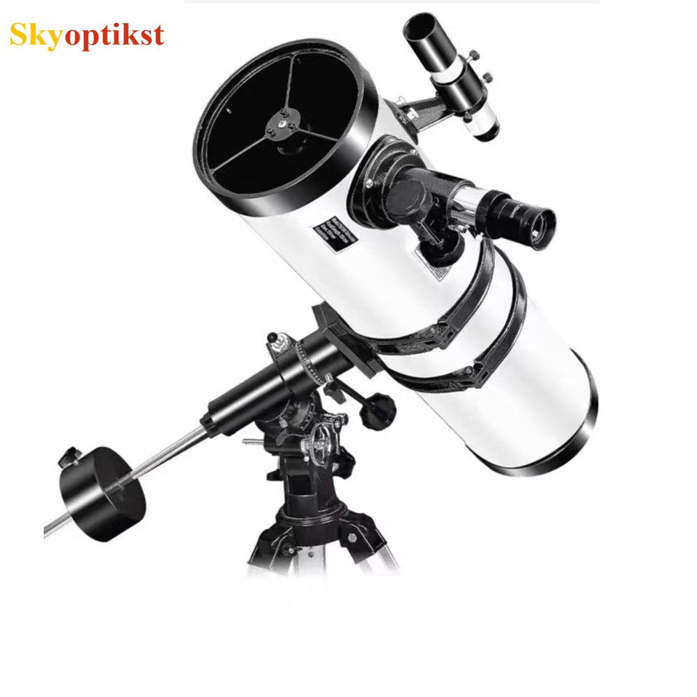 150/1400 mm 150/750 114/1000 Telescópio Astronômico Refletor 150EQ Observação planetária lunar Compre telescópio Acampamento ao ar livre