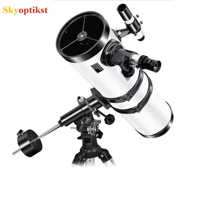 150/1400 mm 150/750 114/1000 Telescópio Astronômico Refletor 150EQ Observação planetária lunar Compre telescópio Acampamento ao ar livre
