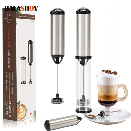 Espumador de Leite Elétrico Portátil Mini Batedor de Café Mixer de Cozinha Batedor de Ovos Ferramentas para Cappuccino Creme