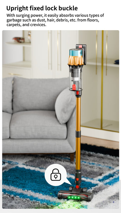 Blossom V22 45kPA Cordless Handheld Vacuum Cleaner Touch Screen Smart Dust Sensor Auto Speed Control for Home Carpet Clean