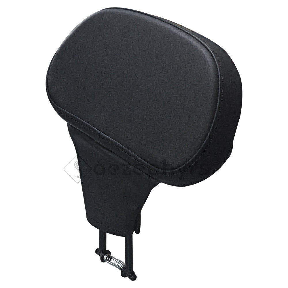 Encosto Ajustável para Piloto de Moto, Kit de Montagem Plug-In para Harley Touring CVO Electra Street Glide Road King 09-25
