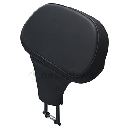 Encosto Ajustável para Piloto de Moto, Kit de Montagem Plug-In para Harley Touring CVO Electra Street Glide Road King 09-25