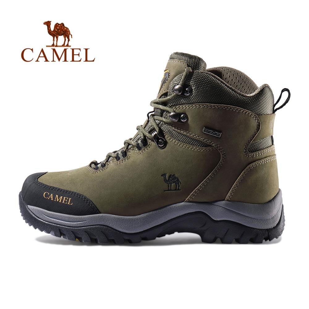GOLDEN CAMEL Waterproof Hiking Shoes Men and Women Outdoor Anti-Slip Climbing Trekking Shoes for Men 2023 Leather Hiking Boots