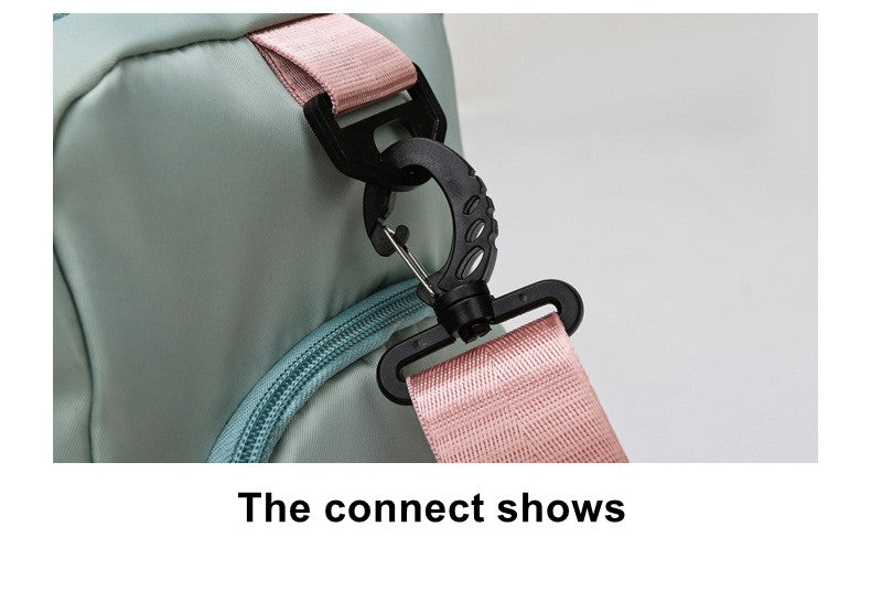 Womne's Travel Bags Handbags Gym Shoulder Bags Oxford Fitness Camping Trekking Bags Hiking Waterproof Outdoor Crossbody Bag