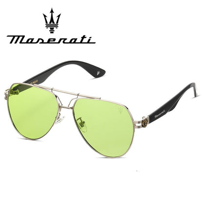 Óculos de Sol Polarizados Maserati para Homens e Mulheres - Óculos de Condução UV400 Estilo Clássico Moda de Alta Qualidade e Premium 7132