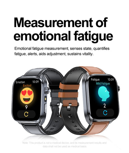 Smartwatches 2025: Novo ECG+PPG, relógio feminino e masculino, ácido úrico, pressão arterial, oxigênio no sangue, análise corporal, gordura corporal, chamadas BT, lanterna de LED.