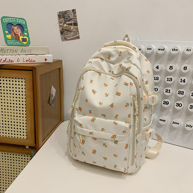 Mochila Bonitinha para Meninas Moda Bolsa Escolar Grande Capacidade Bolsa Escolar para Estudantes Bolsa de Armazenamento de Viagem Portátil para Crianças Bolsa de Praia