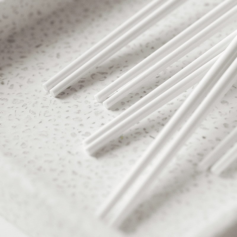 2/4 Pares de Hashis de Cerâmica Estilo Polka Dot Ins, Hashis Simples Anti-escaldantes para Sushi, Resistentes a Bolor, Hashis Chineses