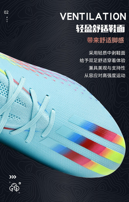 New Men Ultralight Soccer Shoes TF/FG Professional Football Boots Unisex Non-Slip Training Soccer Cleats Outdoor Field Chuteira