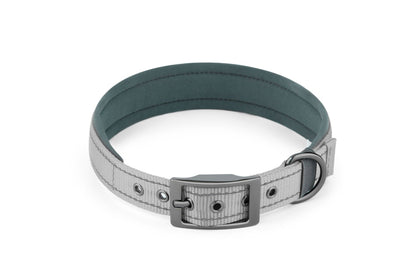 Coleira de cachorro para ambientes externos Fivela de metal Coleira de nylon respirável Coleira de pescoço de alta qualidade para cães de médio e grande porte