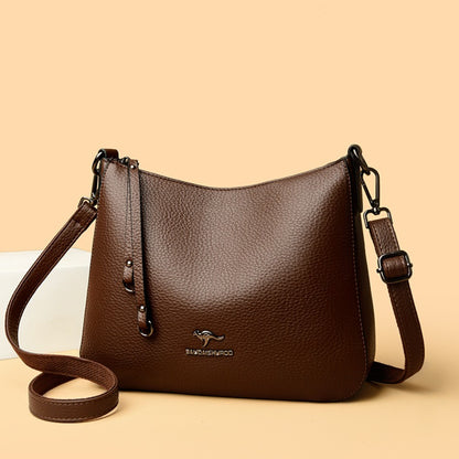 Genuine Brand Top Quality Pu Leather Shoulder Crossbody Sac Luxury Women Bags Handbags Designer Casual Female Messenger Bag 2025
