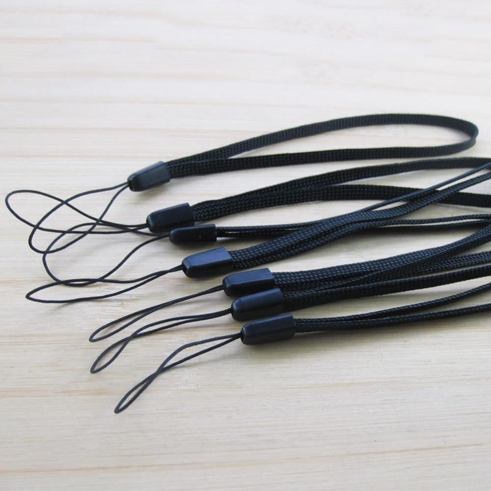5/10/20/50/100 Pcs Alça de Pulso Corda de Pinheiro Alça de Celular para IPhone HUAWEI Realme Cordão de Nylon Bastão de Selfie Lanterna